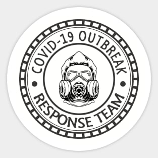Covid-19 Outbreak Response Team #2 Sticker